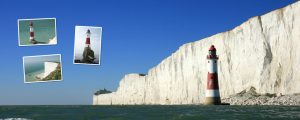 Beachy Head Lighthouse Before Painting